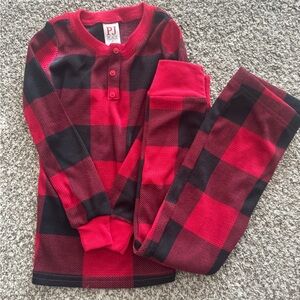 Place Buffalo plaid Pajama Set